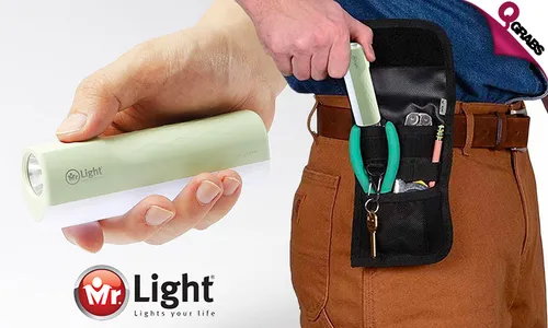Dimmable LED Flashlight & Emergency Lamp!